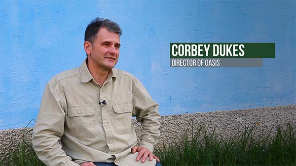 Corbey Dukes, Director of Oasis