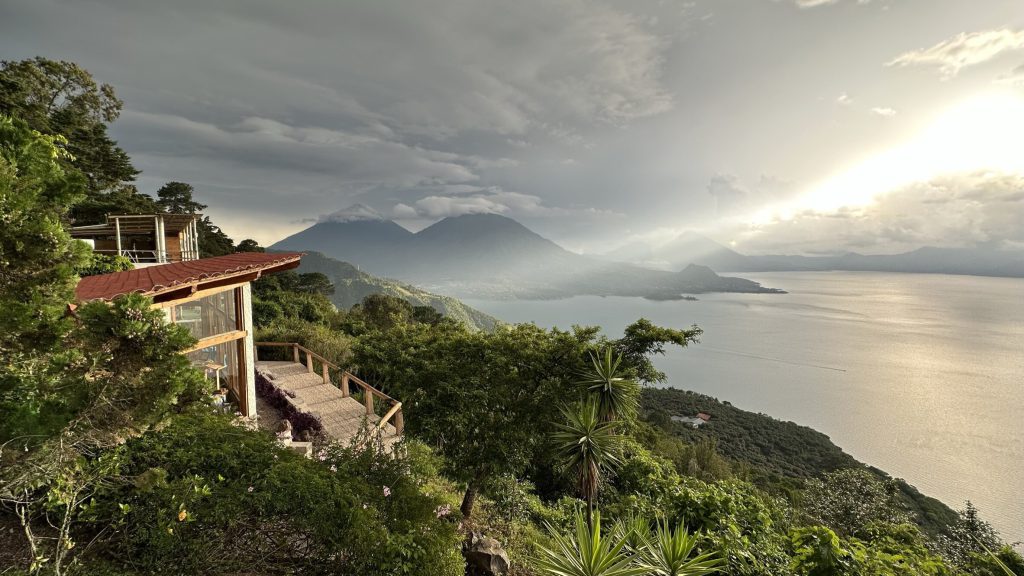 Opal House view of Lake Atitlan